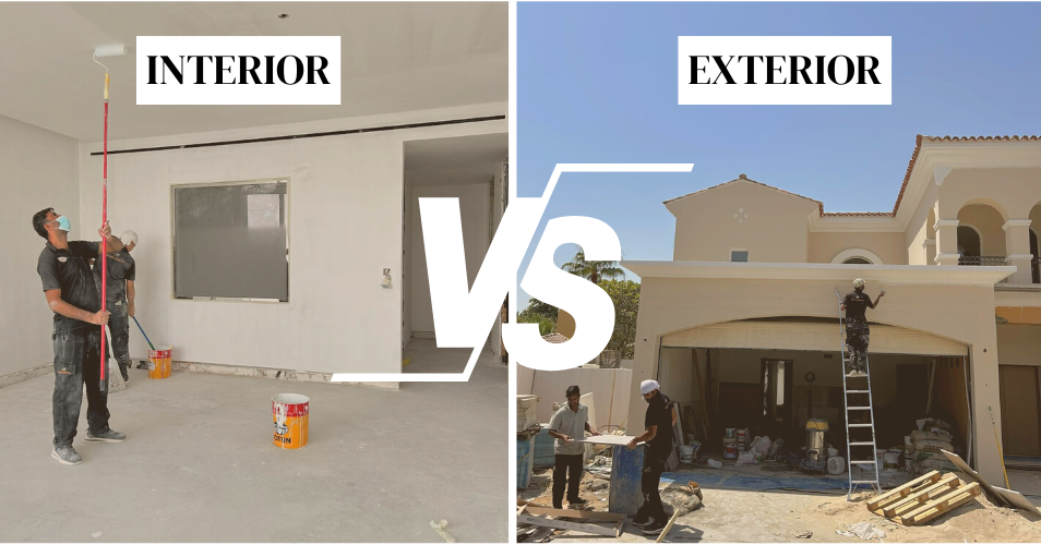 Interior vs Exterior Painting What Homeowners Should Know