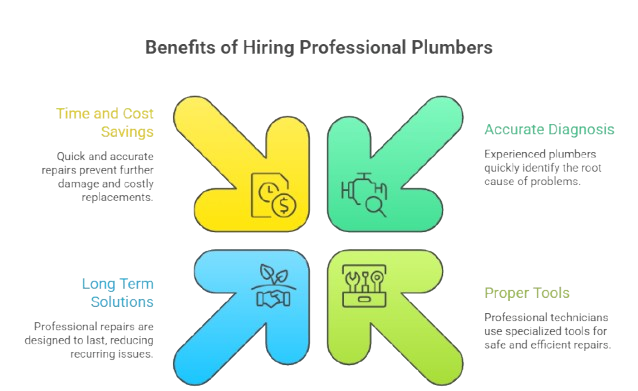 Benefits of Hiring Professional Plumbers
